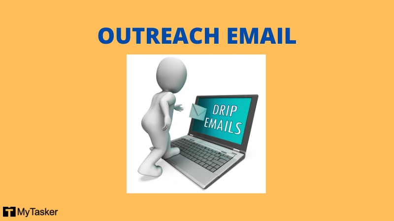 outreach email example layout